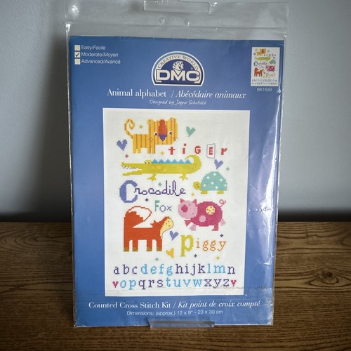 Dmc animal alphabet counted - dmc,