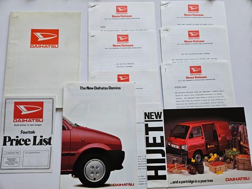 Daihatsu domino fourtrak hijet - daihatsu,