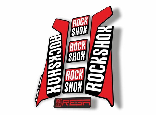 Rock shox reba 2016 fork - shox, decal