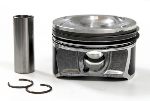 Piston with rings - piston, for