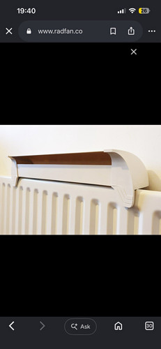 Radfan extra small radiator - radfan,