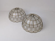 Vintage Capiz Shell Lampshades
