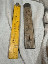 Two Vintage Folding Wooden