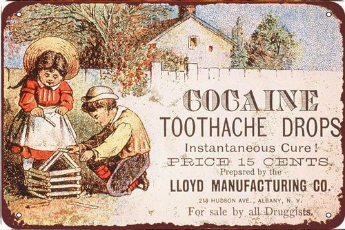 Cocaine toothacche drops - toothacche,