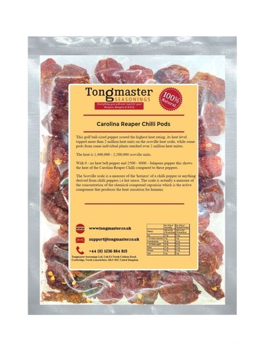 Whole dried carolina reaper - whole,