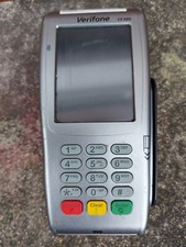 Verifone VX680 Handheld Cordless Card Reader Terminal With Base VX670-B Untested
