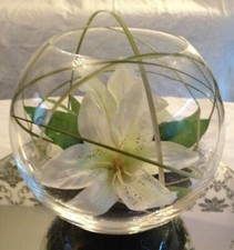 20CM/8INCHES AMAZING  FISH BOWLS FOR WEDDING/ PARTY  FOR HIRE