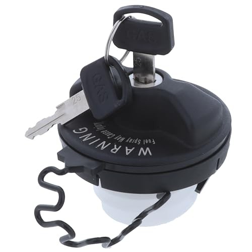 Regular locking fuel cap black - locking,