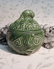 Sylvac parsley sauce face - parsley,