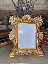Large Gold Baroque Swept Frame