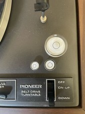Pioneer PL-12D Turntable set