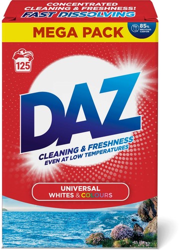 Daz washing powder - powder, washes