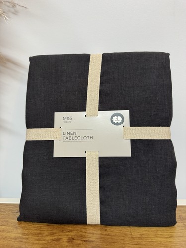 Linen tablecloth 6 seater - m&s,