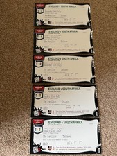 England v South Africa - The Oval - Full Set Test Match Tickets - Day 1-5 - 2012