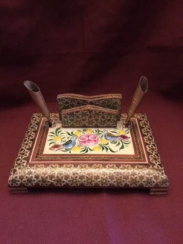 Persian khatam vintage inlaid - persian,