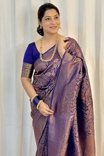 Chiffon Leheriya Saree Gota