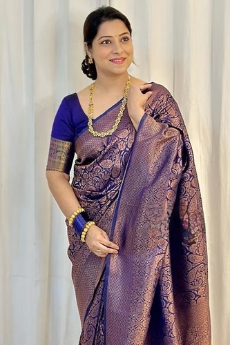 Chiffon leheriya saree - saree, gota