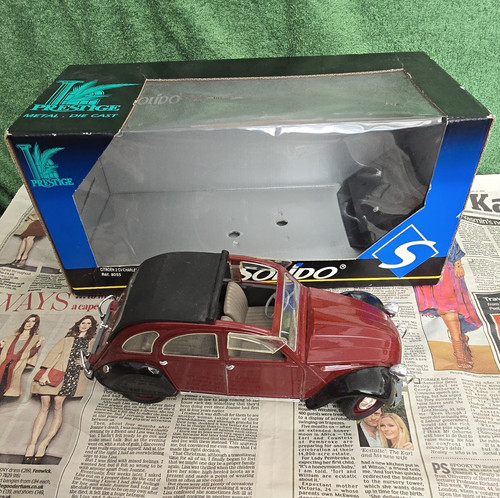 Solido prestige citroën 2cv - citroën,