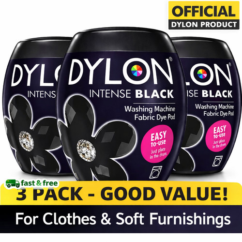 Dylon intense black washing - black,