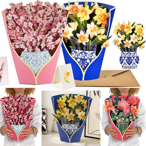 Mother day card - gifts, 3d