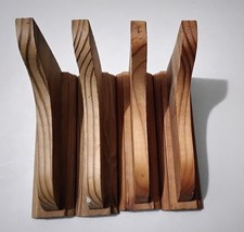 Two pairs wooden large - two,