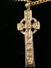 Large, Antique, 9ct  solid
