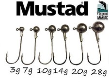 Round ball jig heads. 6/0