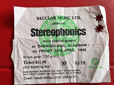 Stereophonics Concert Ticket