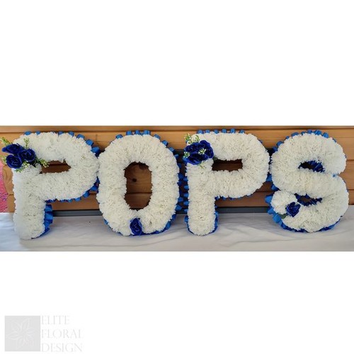 Pops funeral flowers - pops,