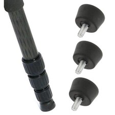 3x 1/4" Screw Thread Rubber