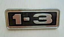 1.3 badge from morris marina also same on allegro saloon, coupe and estate etc