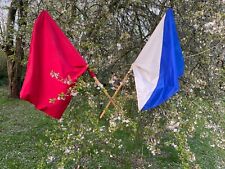 Pair Large Vintage Semaphore