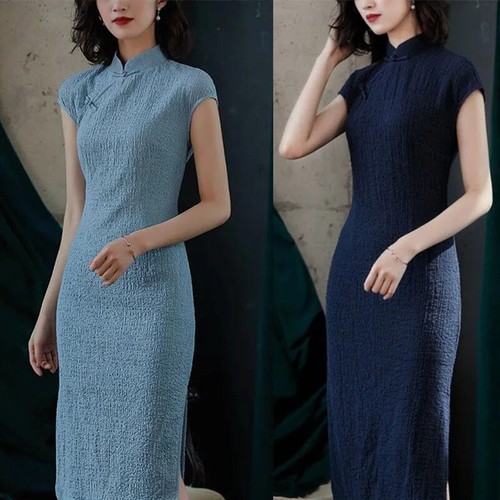 Chinese cheongsam women midi - chinese,