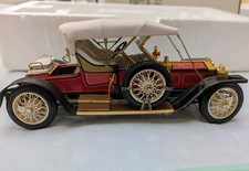 Franklin mint 1:24 1910 Rolls-Royce Balloon roadster classic 118 -basket missing