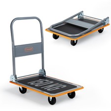 NEW! 150kg Folding Platform Hand Sack Truck Trolley Transport Heavy Duty