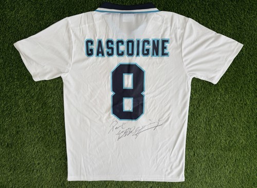 Genuine paul gascoigne signed - gascoigne,