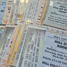 USED MATCH TICKETS - General League & Cup (25) UPDATED