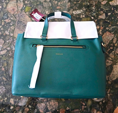 Radley pickwick green pebbled - radley,