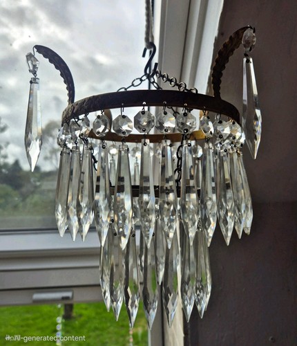 Antique crystal brass - antique,