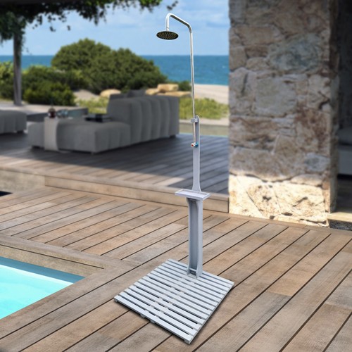 Outdoor garden pool shower - outdoor,