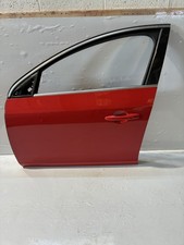VOLVO S60 DOOR COMPLETE FRONT LEFT PASSENGER SIDE IN RED 612-46 2011 - 2018