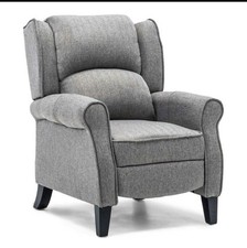 EATON WING BACK FIRESIDE GREY