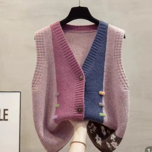 Lady knitted jumper - knitted, cardigan