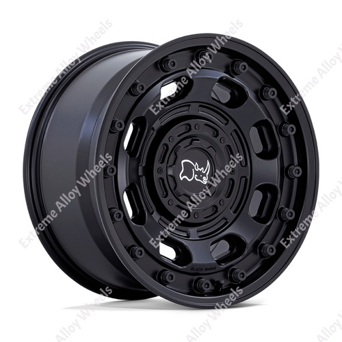 Black atlas alloy wheels - black,