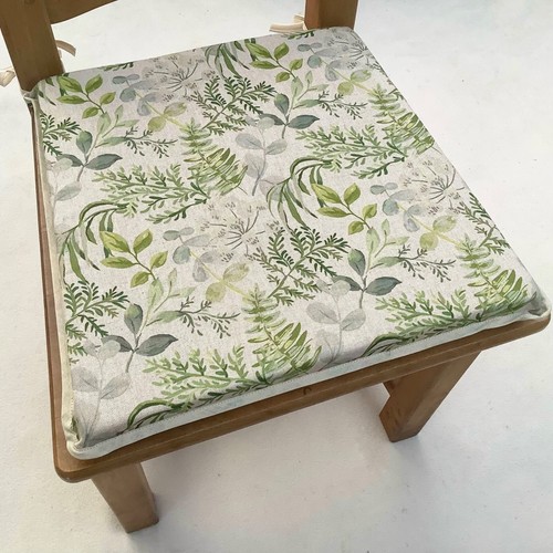 Green grey floral tapered - &,