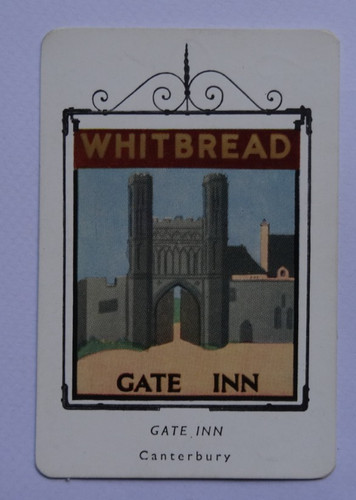 Whitbread inn signs the - , gate