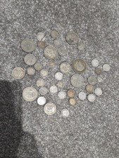 British empire silver coins - 39,