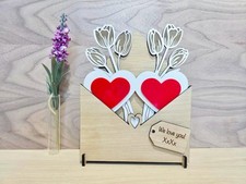 Wooden Forever Flower Bouquet