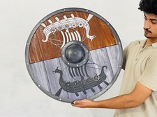 24" Medieval Round Viking