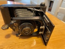Vintage folding bellows camera, Butcher's No. 4 "Watch Pocket Carbine"